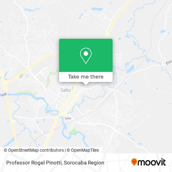 Professor Rogel Pinotti map