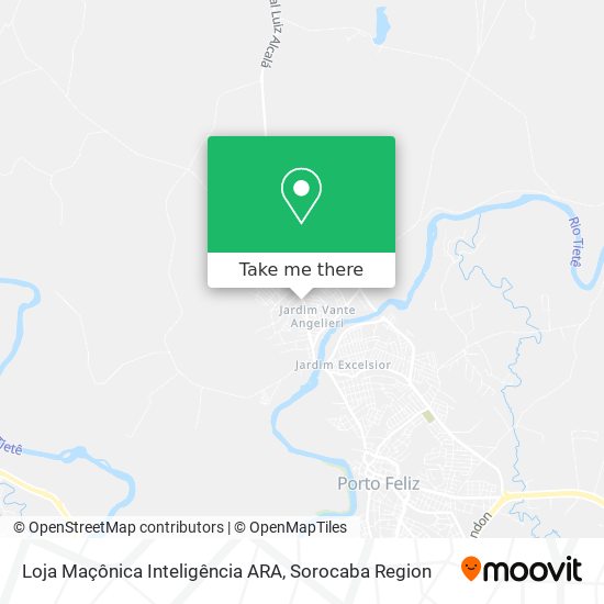 Loja Maçônica Inteligência ARA map