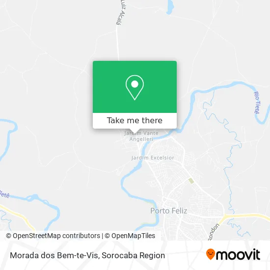 Morada dos Bem-te-Vis map