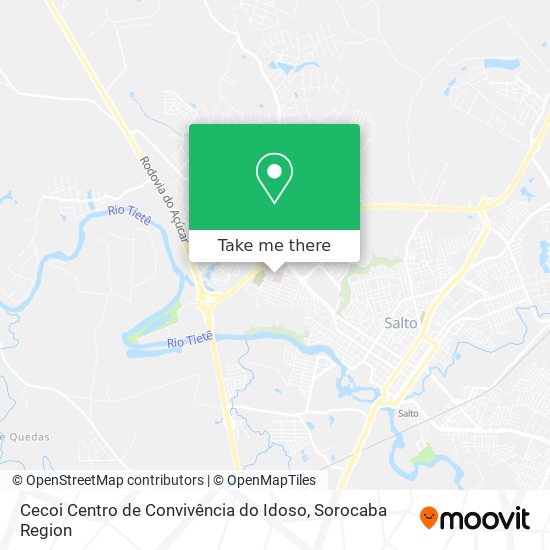 Cecoi Centro de Convivência do Idoso map