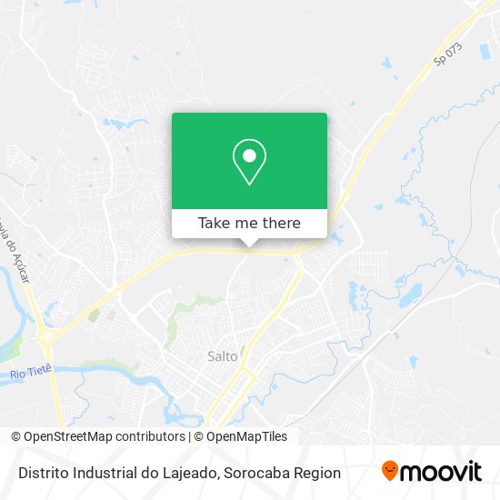 Distrito Industrial do Lajeado map
