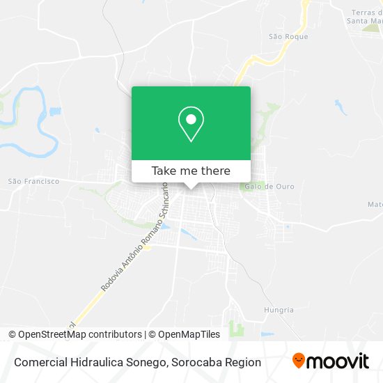 Comercial Hidraulica Sonego map