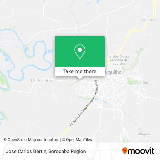 Jose Carlos Bertin map