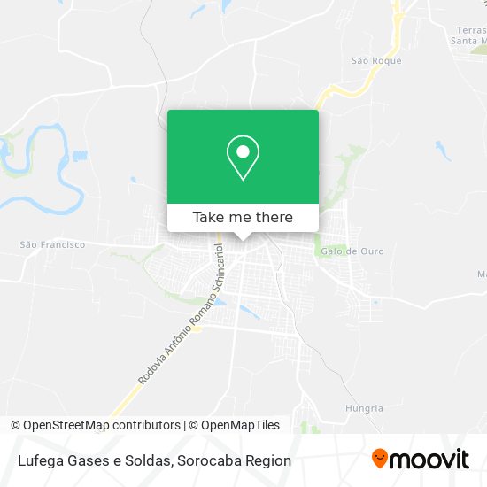 Lufega Gases e Soldas map