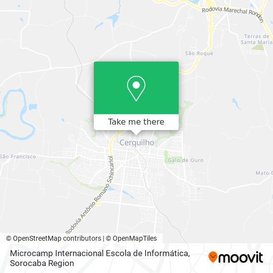 Microcamp Internacional Escola de Informática map