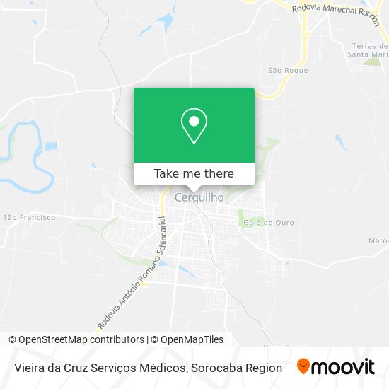 Vieira da Cruz Serviços Médicos map