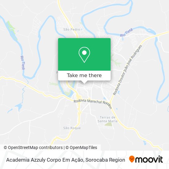 Academia Azzuly Corpo Em Ação map