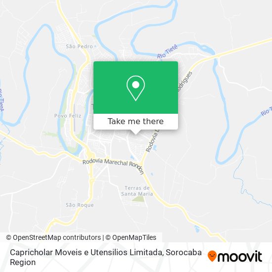 Capricholar Moveis e Utensilios Limitada map