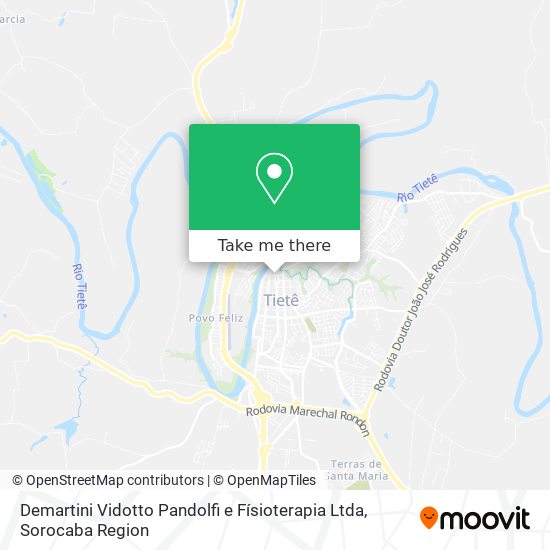 Demartini Vidotto Pandolfi e Físioterapia Ltda map