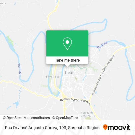 Rua Dr José Augusto Correa, 193 map