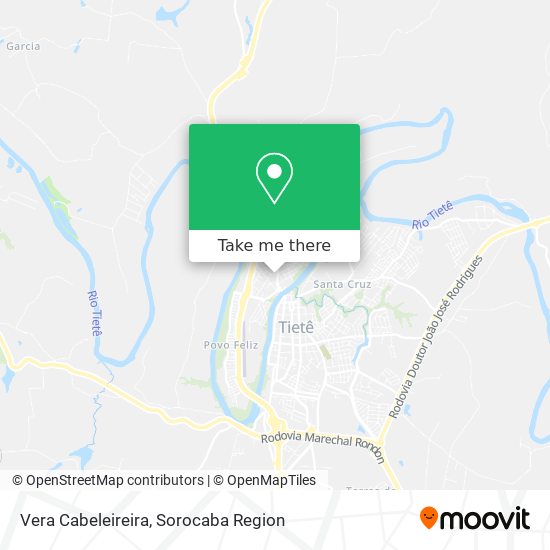 Vera Cabeleireira map