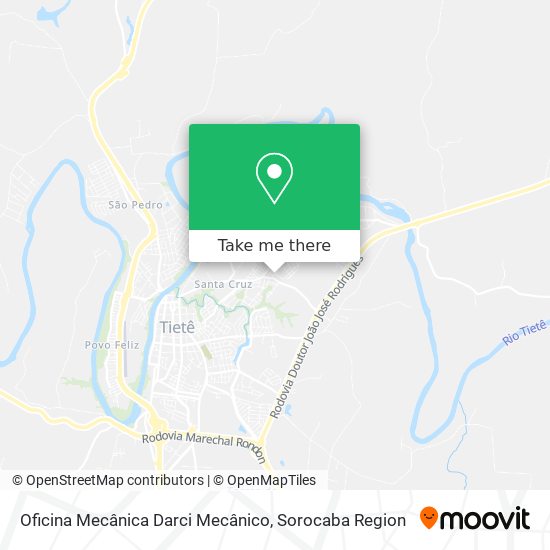 Oficina Mecânica Darci Mecânico map