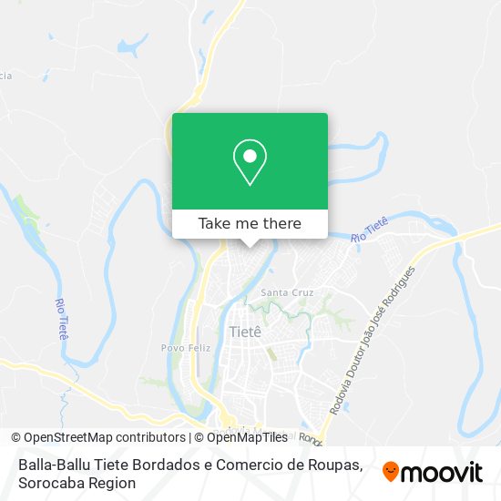 Balla-Ballu Tiete Bordados e Comercio de Roupas map