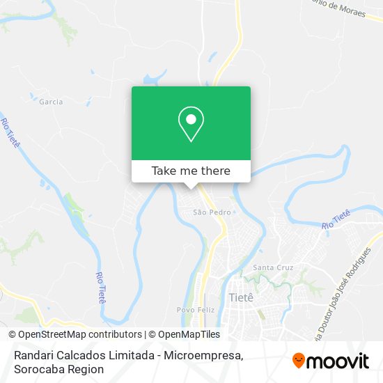Randari Calcados Limitada - Microempresa map