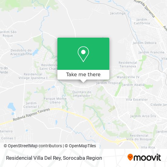 Residencial Villa Del Rey map