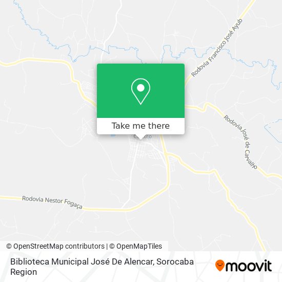 Biblioteca Municipal José De Alencar map