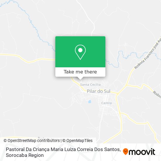 Pastoral Da Criança Maria Luíza Correia Dos Santos map