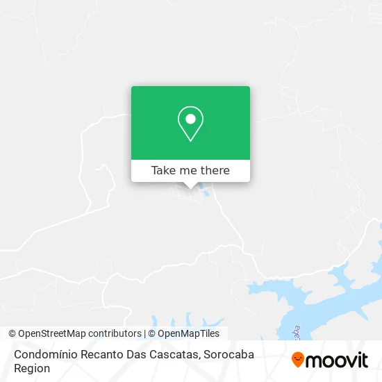 Condomínio Recanto Das Cascatas map