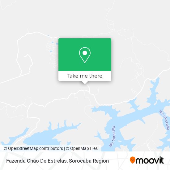 Fazenda Chão De Estrelas map