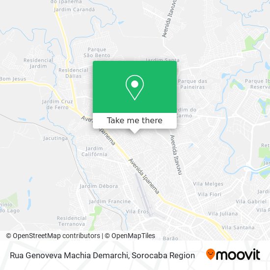 Rua Genoveva Machia Demarchi map