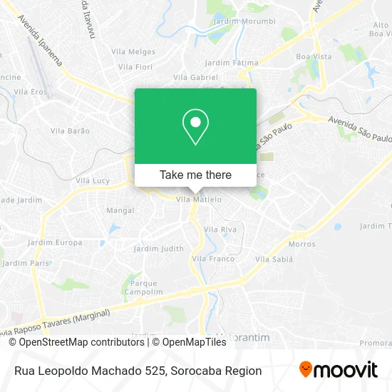 Rua Leopoldo Machado 525 map
