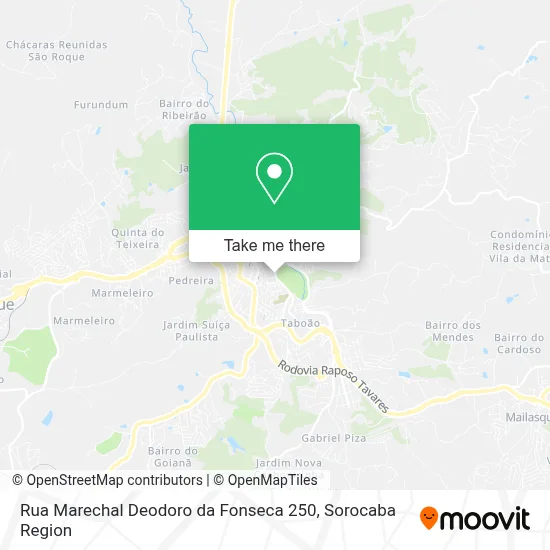 Rua Marechal Deodoro da Fonseca 250 map