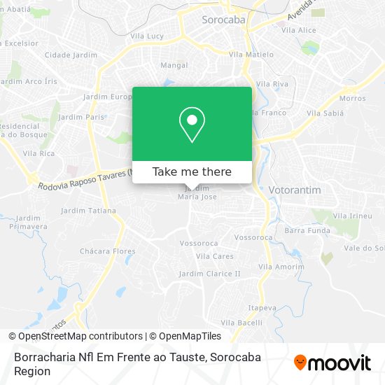 Borracharia Nfl Em Frente ao Tauste map