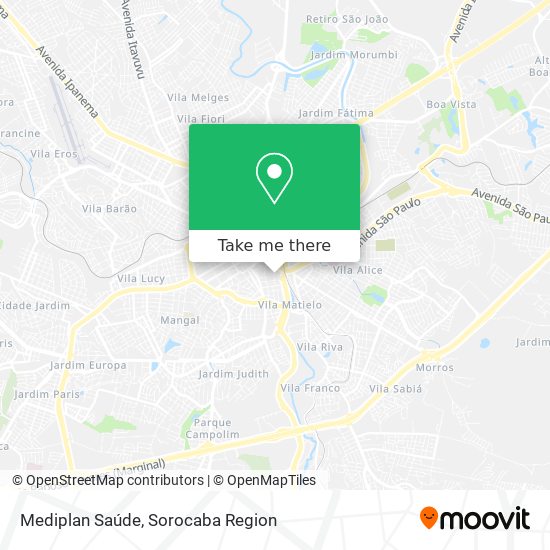 Mediplan Saúde map