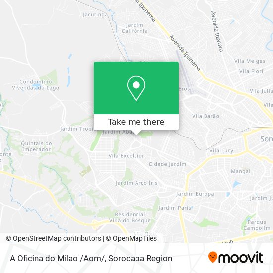 A Oficina do Milao /Aom/ map