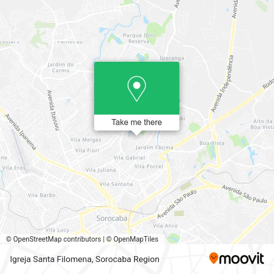 Igreja Santa Filomena map