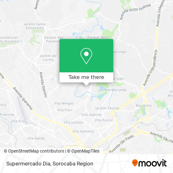 Supermercado Dia map