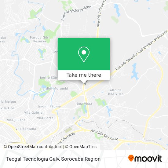 Tecgal Tecnologia Galv map