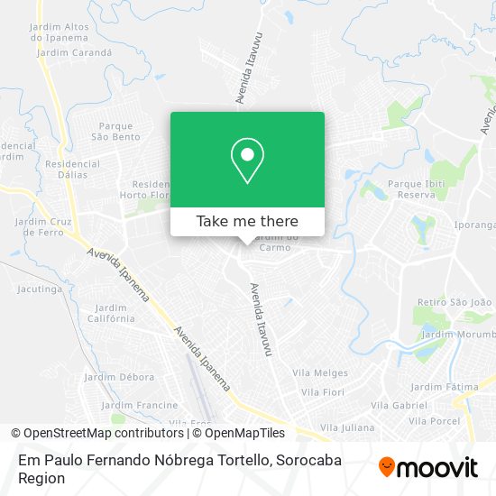 Mapa Em Paulo Fernando Nóbrega Tortello