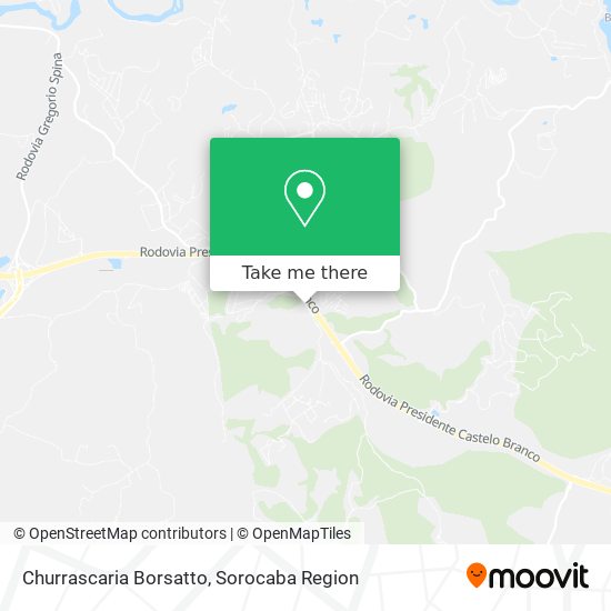 Churrascaria Borsatto map