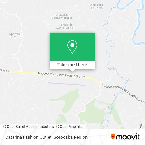 Mapa Catarina Fashion Outlet