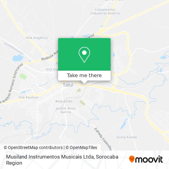 Musiland Instrumentos Musicais Ltda map