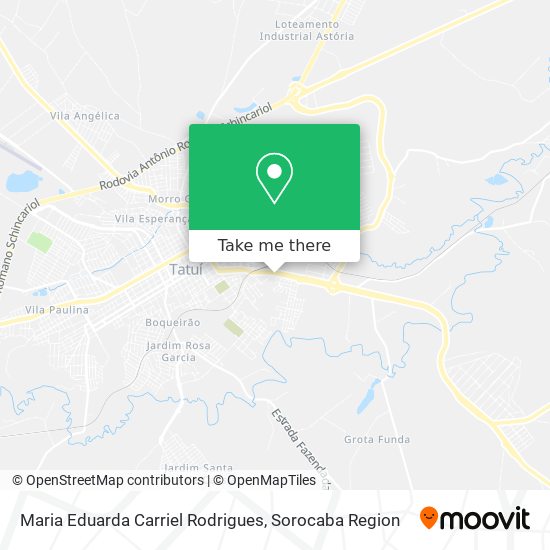 Maria Eduarda Carriel Rodrigues map