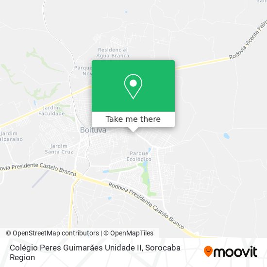 Colégio Peres Guimarães Unidade II map