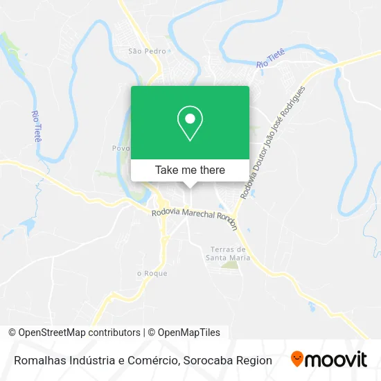 Romalhas Indústria e Comércio map