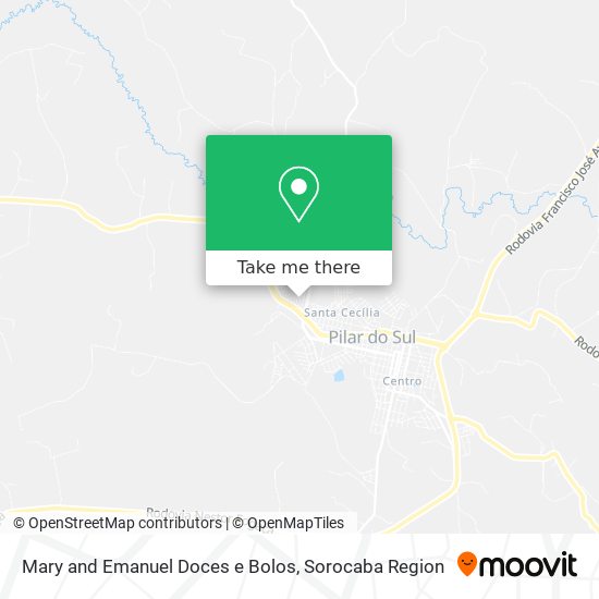 Mary and Emanuel Doces e Bolos map