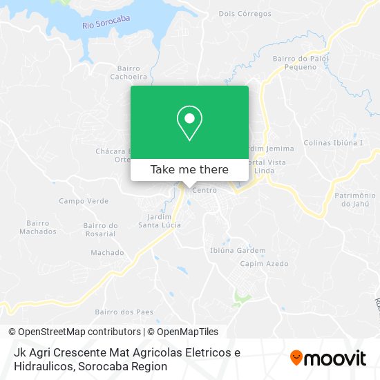Jk Agri Crescente Mat Agricolas Eletricos e Hidraulicos map