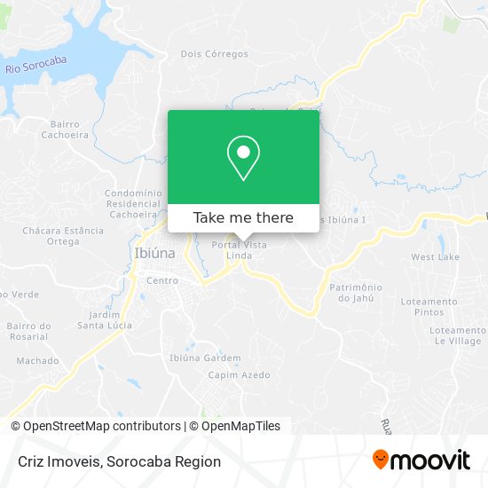 Criz Imoveis map