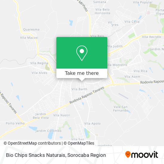 Bio Chips Snacks Naturais map