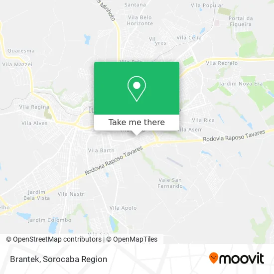 Brantek map