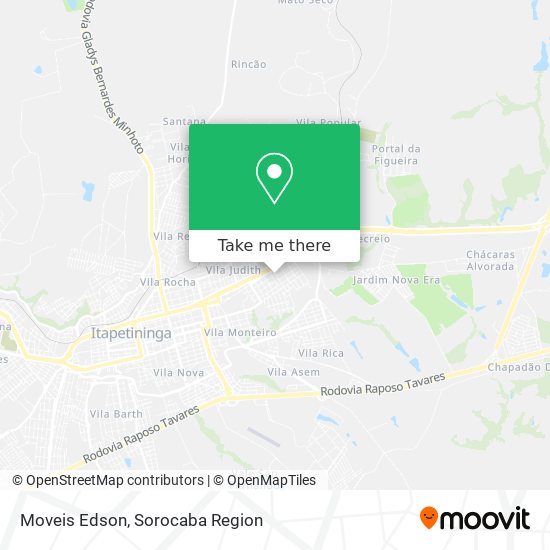 Moveis Edson map