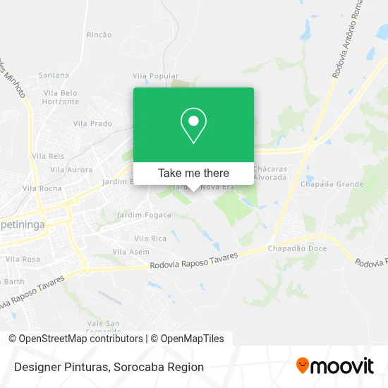 Designer Pinturas map