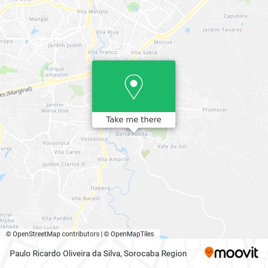 Mapa Paulo Ricardo Oliveira da Silva