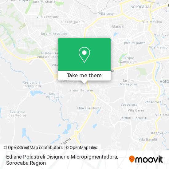 Ediane Polastreli Disigner e Micropigmentadora map