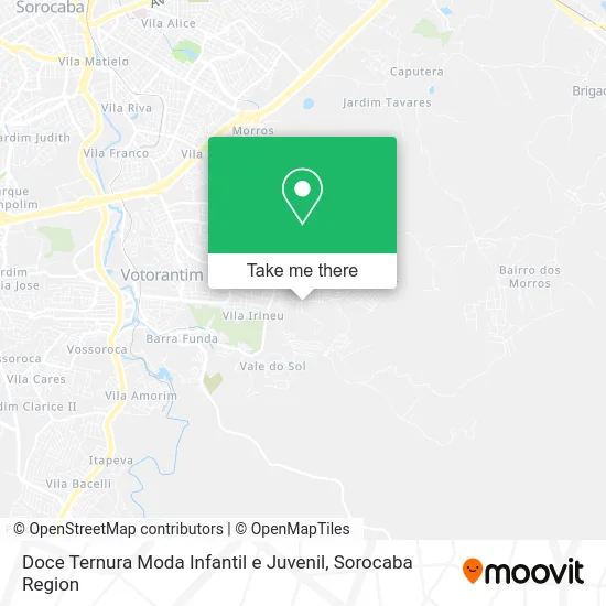 Doce Ternura Moda Infantil e Juvenil map