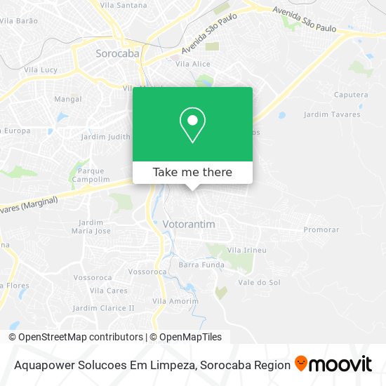 Aquapower Solucoes Em Limpeza map